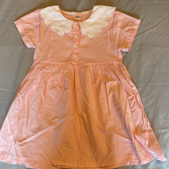 Adorable size 120 pink dress bundle. Good condition. Imperfections shown in pics - Picture 7 of 11